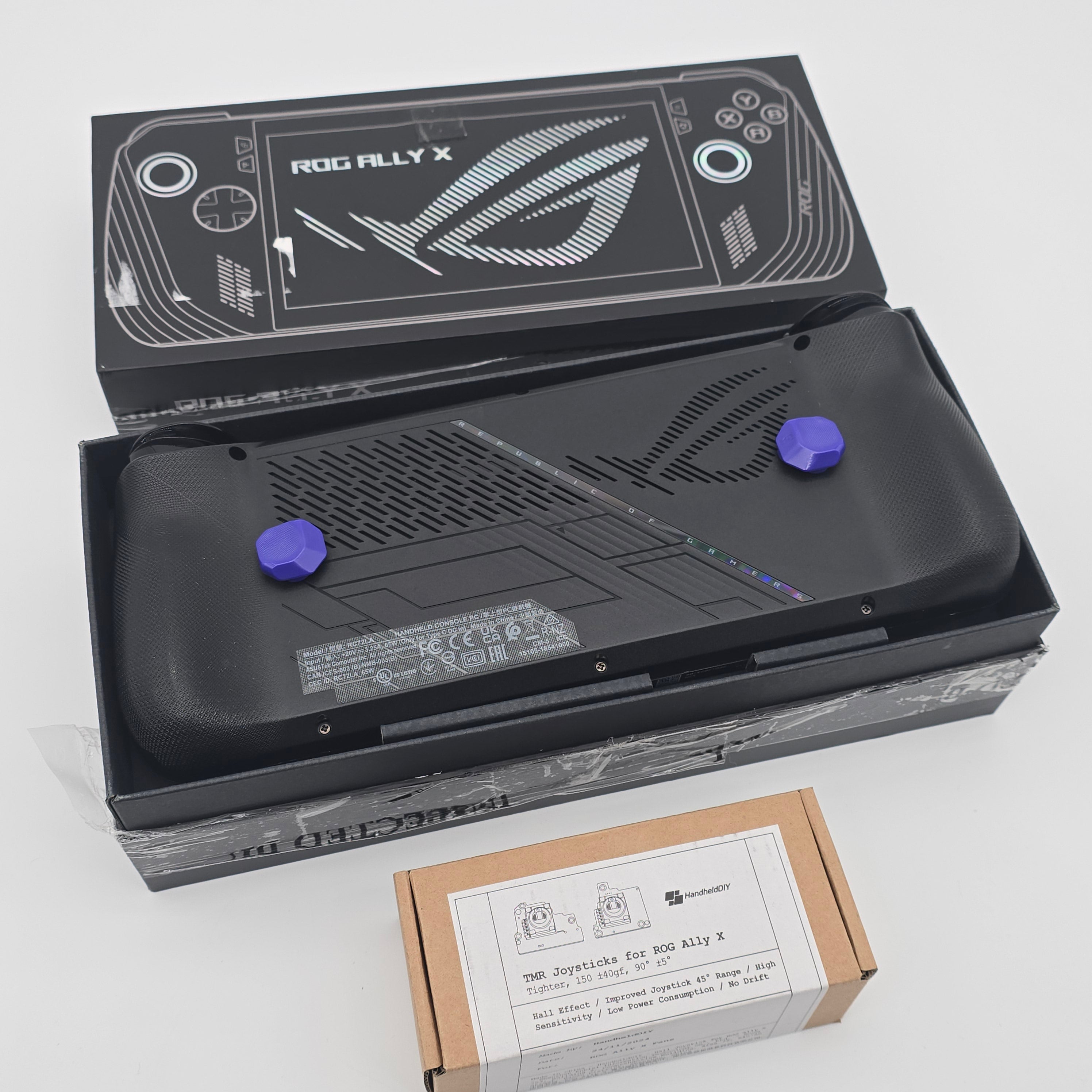 ASUS ROG ALLY X 1TB, TMR Hall Effect Joysticks, 24GB, 120Hz 7" Handheld Gaming PC Console