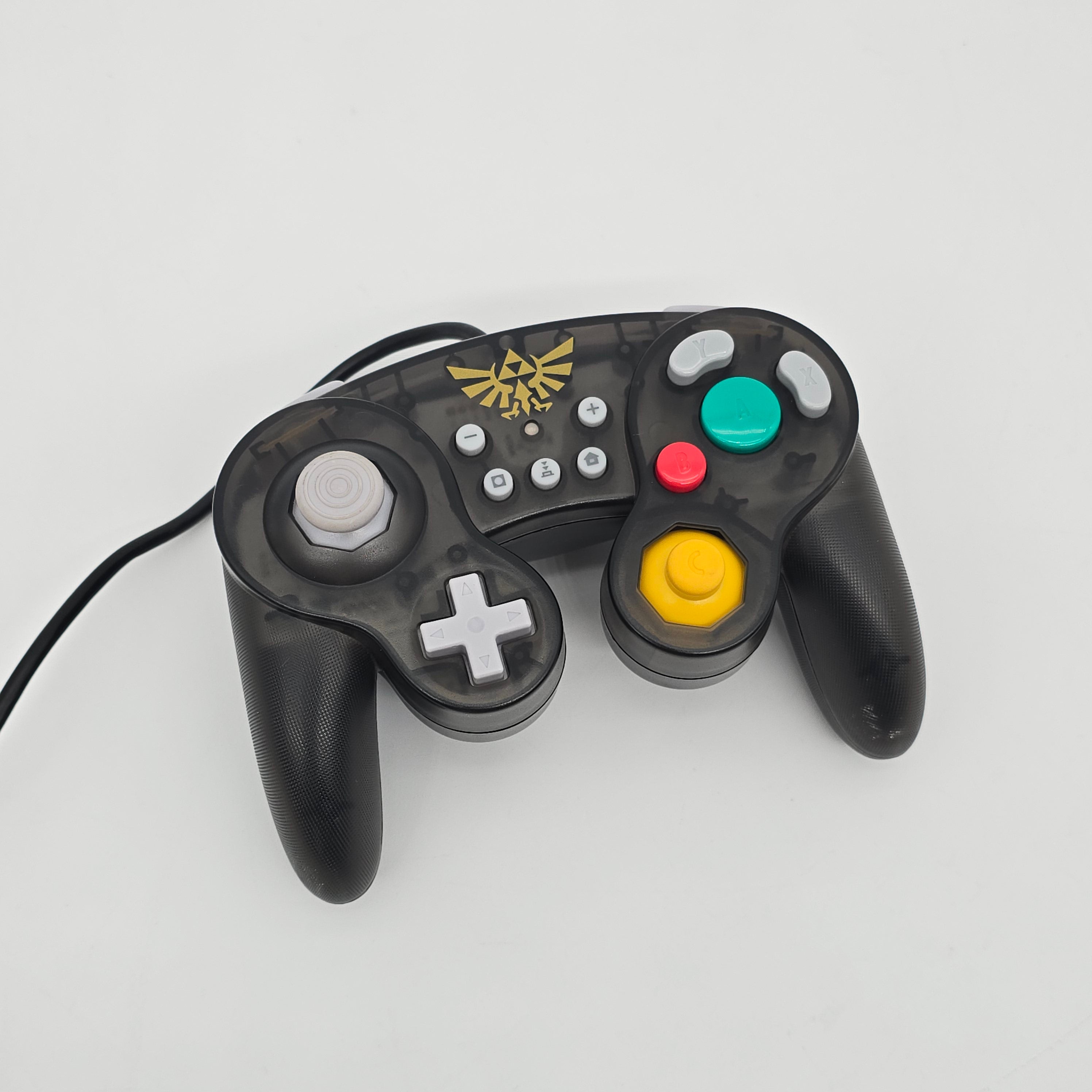 Hori Nintendo Switch Gamecube Controller Battle Pad, Legend of Zelda Theme