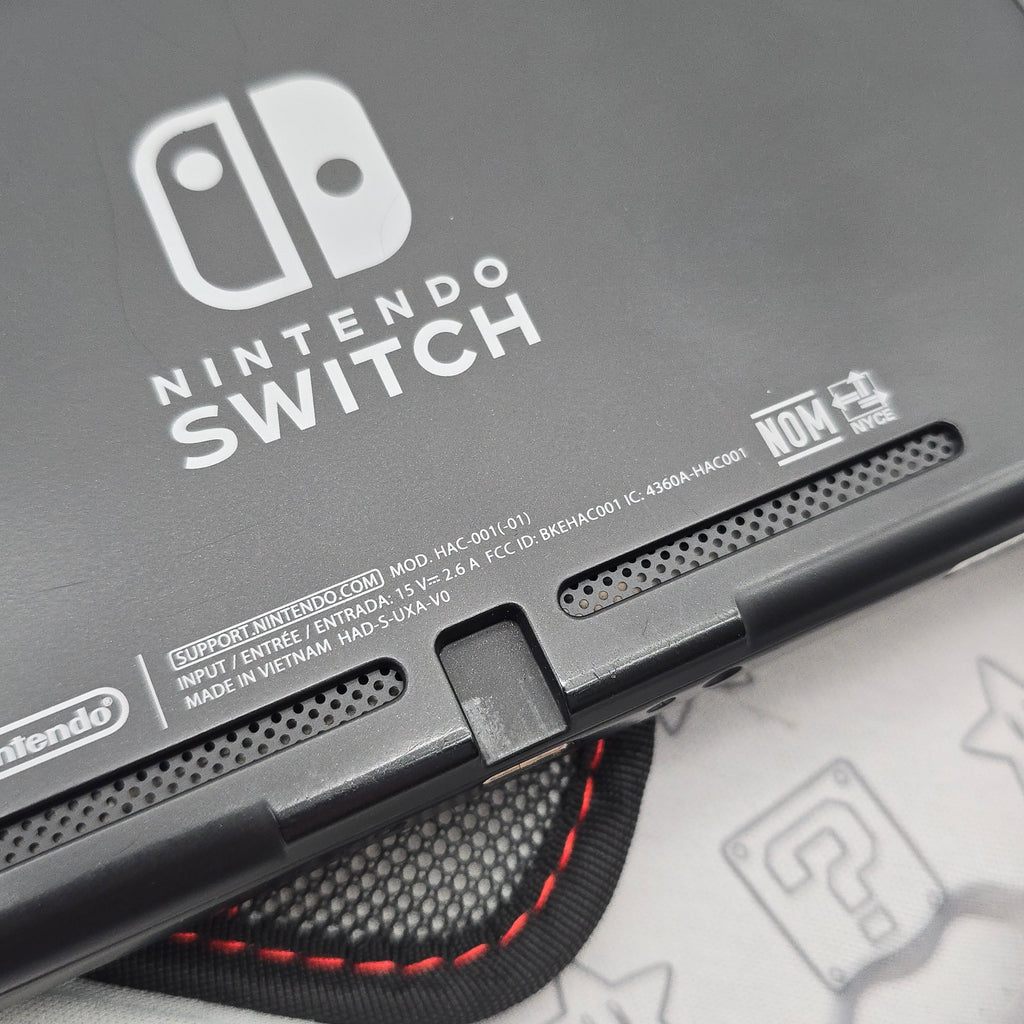 Nintendo Switch LCD Grey, V1 HAC-001(-01) Game Console w/ 1.5TB MicroSD