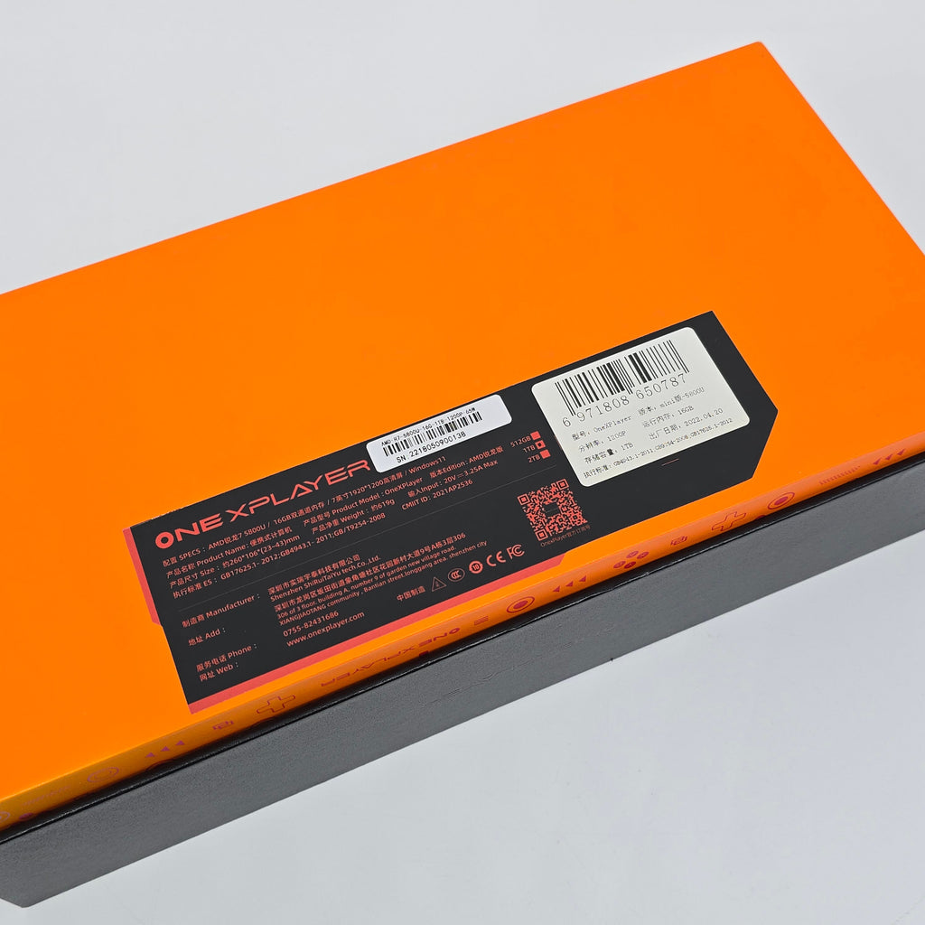 ONEXPLAYER Mini Ryzen 5800U, 16GB RAM, 1TB, Handheld Windows PC Gaming Console